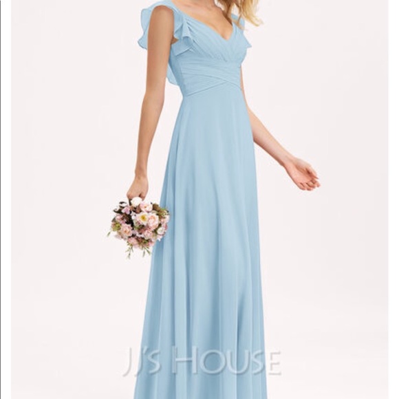 JJs House Dresses & Skirts - JJ’s House Sky Blue Bridesmaids Dress